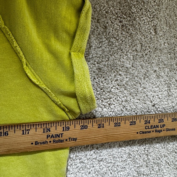 Scott Csoke Anthropologie Sweatshirt XS All I Ever Wanted Was Love Green - Picture 10 of 11